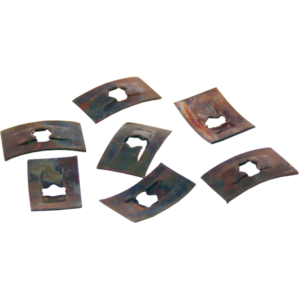 molletta fissaggio targhetta scooter, vespa e moto