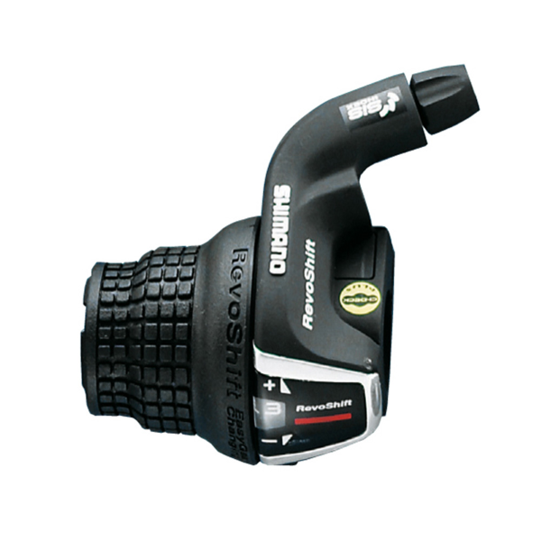 Comando cambio grip shit tourney RS35 6V collarino, con display ,nero argento