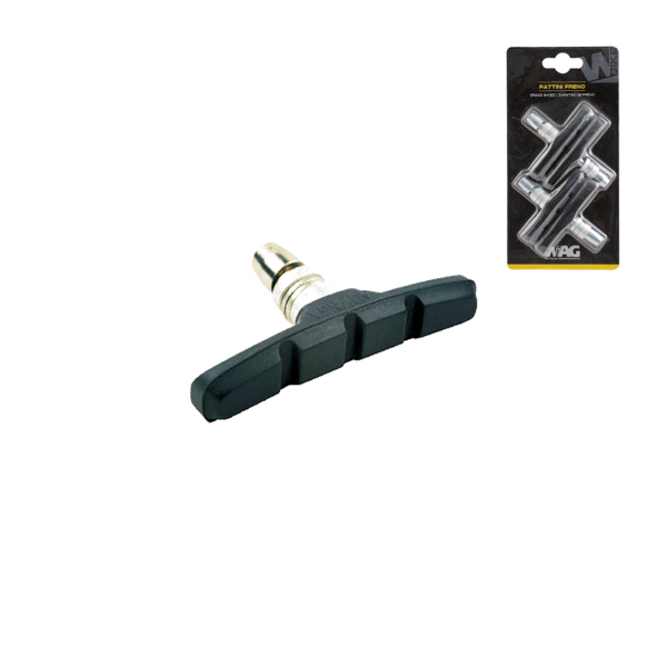 Seria 4Pz Pattini Freno 73Mm A Dado - Milione Bike