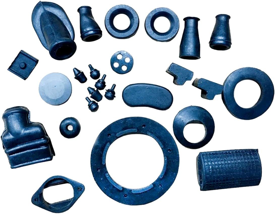 Kit gommini gomma completi Vespa 50 special R L N 125 primavera et3 - Milione Bike