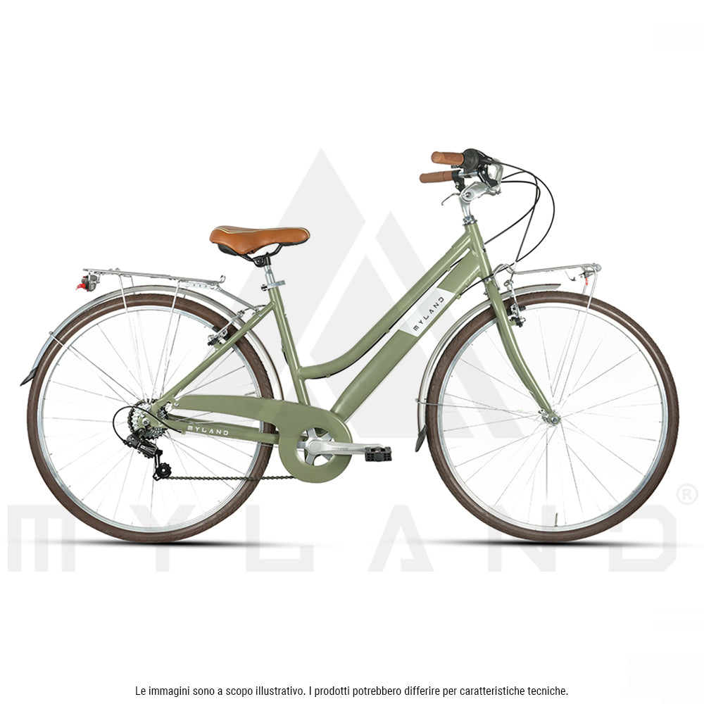 Bicicletta City Donna 28" 7v alluminio - Milione Bike