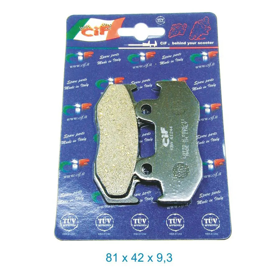 Sr.Pastiglie Ant.Om."Tuv" Scooter Honda @ Nes 125-150 - Milione Bike