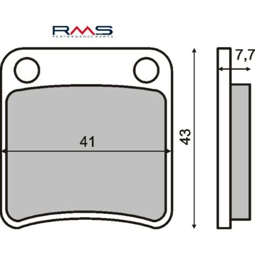 Coppia Pastiglie Freno Anteriore Gagiva City 50Cc - Milione Bike