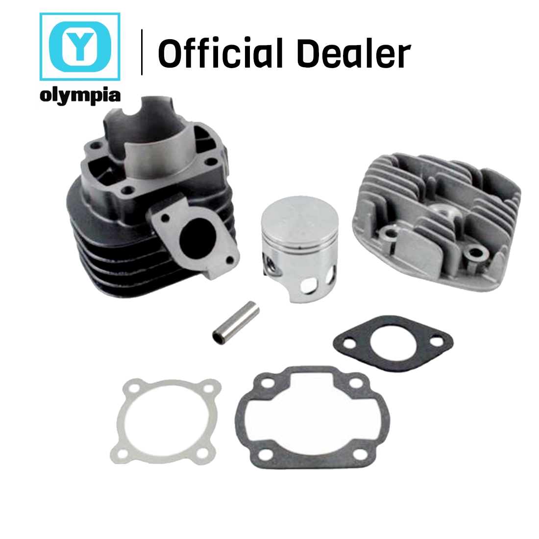 Gruppo cilindro 47 scarabeo 50 2T Olymipia - Milione Bike