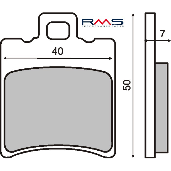 Coppia Pastiglie Freno Anteriore Aprilia Amico Piaggio Zip Fast Rider 50Cc - Milione Bike