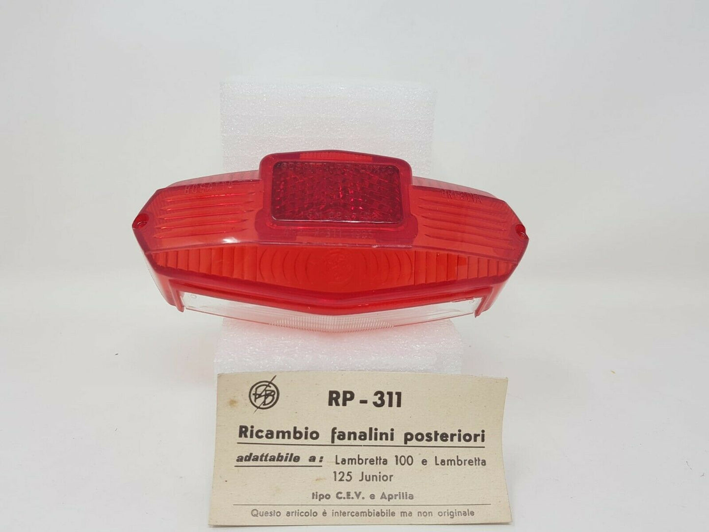 Gemma Fanale Posteriore Lambretta 100/125 Junior Bosatta Rp311 - Milione Bike