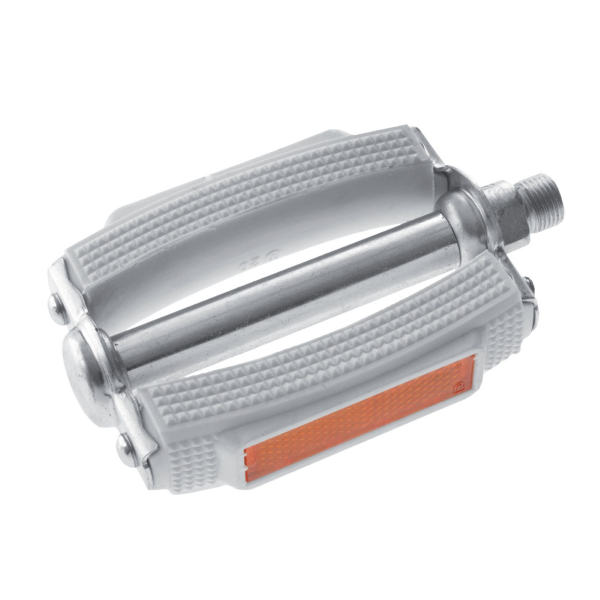 Pedali Sport/Olanda, Corpo In Gomma, Col.Bianco, Perno Acciaio Su Sfere - Milione Bike