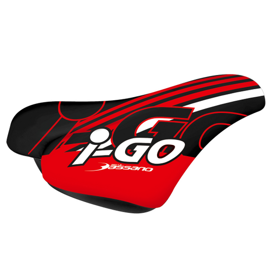 Sella Bimbo I-Go Nero/Rosso - Milione Bike